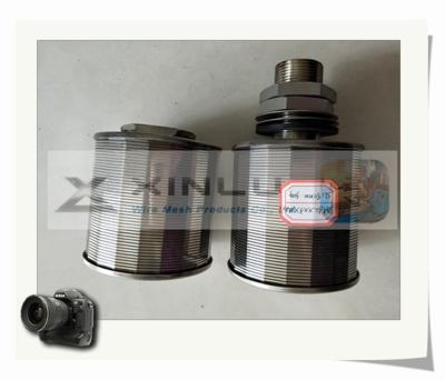 China DN 82mm de Filterpijpen Johnson Stainless Steel Double Head van het Zeefwater Te koop