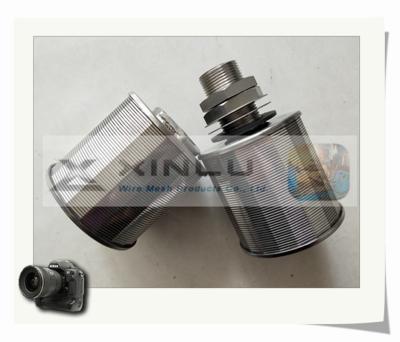 China DN 82mm de Filterpijpen Johnson Stainless Steel Double Head van het Zeefwater Te koop