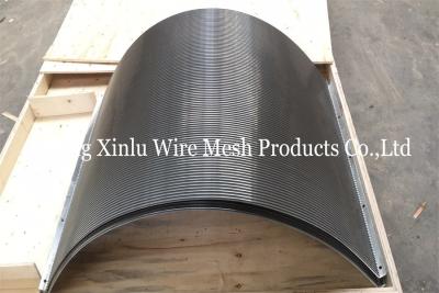 China La pantalla de desecación de acero inoxidable artesona la pantalla curvada del tambor de las aguas residuales en venta