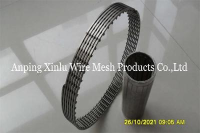 China Wedge Wire Wound Johnson Continuous Slot Water Well Screen Pipe Electrolytic Polishing for sale