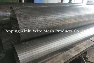 China Tubulação de filtro de aço inoxidável da tela de 304 Vee Wire Continuous Slot Strainer à venda