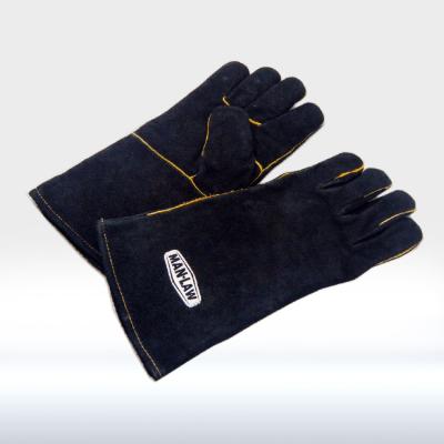 China Leather Material Heat Resistant BBQ Gloves , BBQ Grill Tools FDA Approved for sale