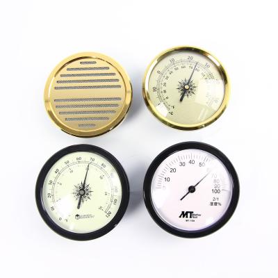 China Aluminium / ABS Materials OEM Thermometer Cigar Humidity Testing Thermometer for sale