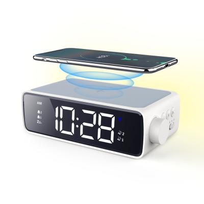 China LED Light 10W Mobile Phone Charging Smart Wireless Charging Pad for sale