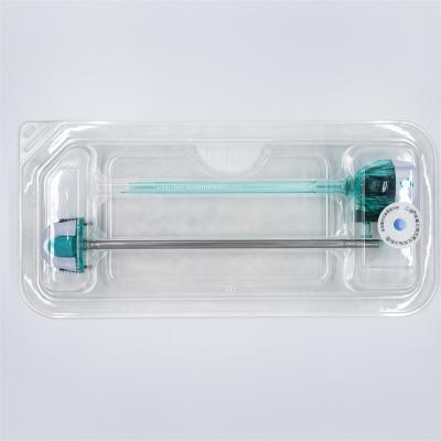 China Double Seal 5mm Optical Disposable Laparoscopic Trocars With 150mm Sleeve for sale