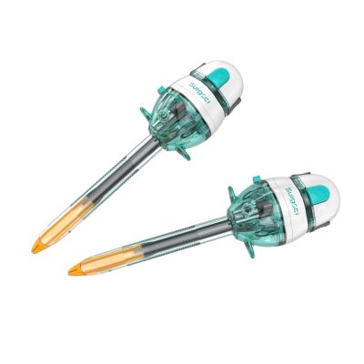 中国 単一の使用によって10mmはLaparoscopic外科使用法のための刃が付いたTrocarが殺菌した 販売のため