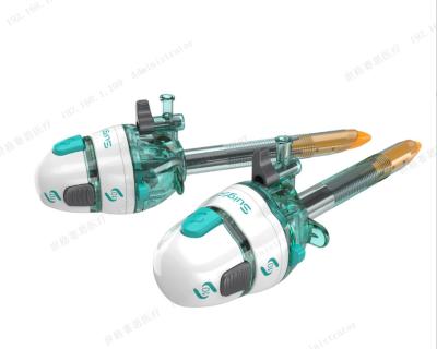 Китай Польза Trocar Sigle хирургических инструментов с лезвием устранимым лопастной Trocar продается