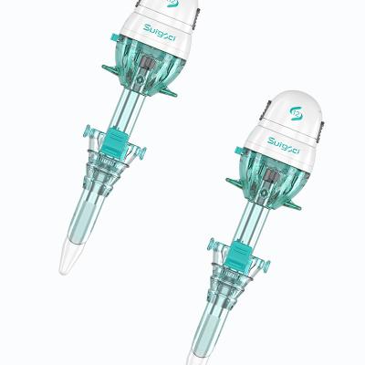China Trocares tipo Hasson laparoscópicos desechables de 10 mm para cirugía abdominal en venta