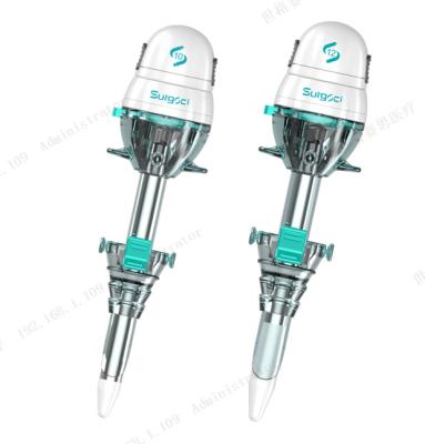 中国 セリウムはLaparoscopic外科のための12mm Hassonのタイプ使い捨て可能なTrocarを証明した 販売のため