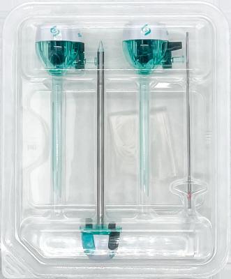 China Disposable Laparoscopic Trocar Kit Optical 5mm Trocar kit For Medical Surgery for sale