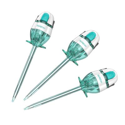 China Disposable Plastic Non Valve Trocar and Cannula 5mm EO Sterilized for sale