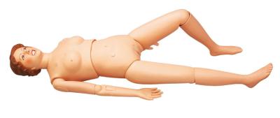 China Advanced Multi - Function PVC Nursing Manikin Full Body Adult Female Training Model for sale
