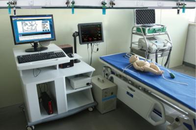 China Advanced Intelligent Neonate First Aid Manikins with Video Monitoring Equipment for Teaching for sale