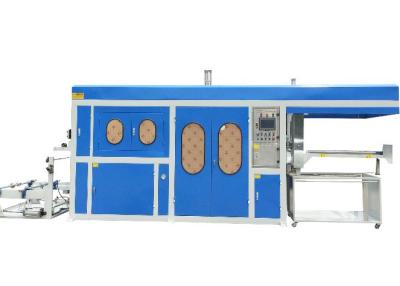 China Pet Fastfood Tray PLC Vacuum Blister Forming Machine 12m/Min Auto For Food Container for sale