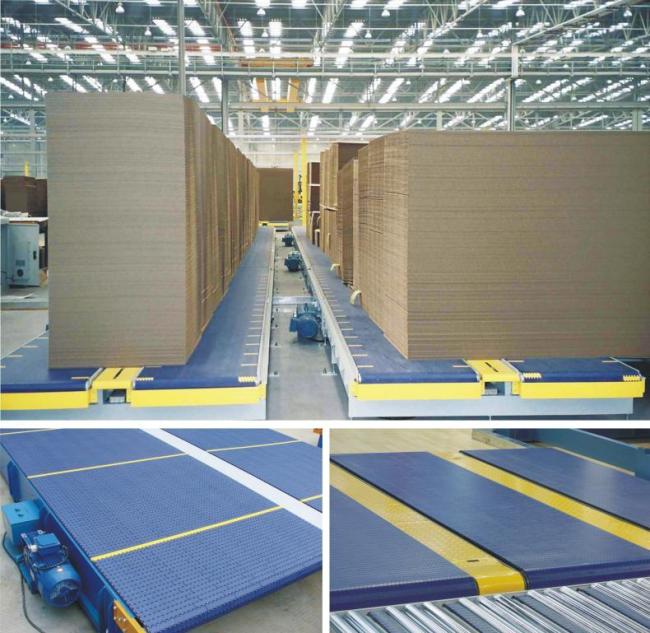 Pop-up Cleated Modular Conveyor Belt for Inclined Conveyor