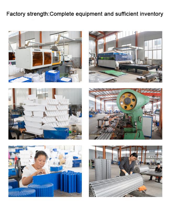 Conveyor Belt Machine Plastic Mesh Belt Use in Corrugated Industry