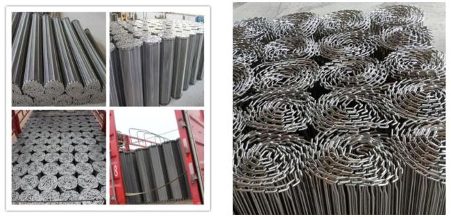 Stainless Steel 304 Material Spiral Cooling Conveyor