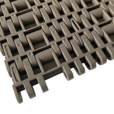 China Grey Plastic Conveyor Belt Acid Resistant Rotating Conveyor Mesh Belt for sale