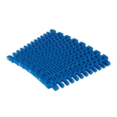 China Modular Chain Plastic Conveyor Belt High Strength For Chips Cheese for sale