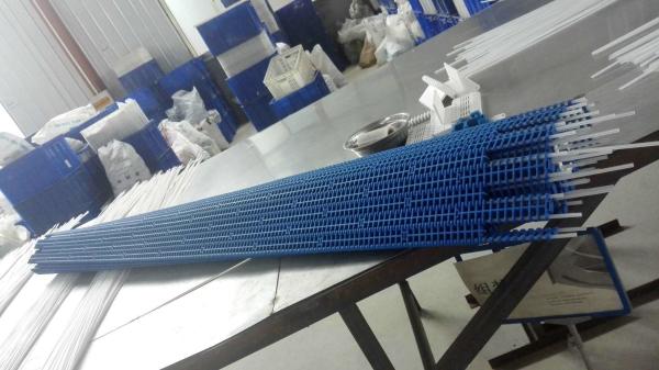 Quality PE PP POM Colorful Plastic Mesh Belt Conveyor Industrial for Corrugated Cartons for sale