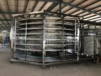 Quality Spiral Cooling Conveyor Tower Spiral Freezer and Chiller for Food Hot Sale for sale