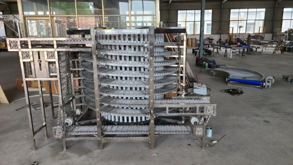 Quality                  Stainless Steel 304 Material Spiral Cooling Conveyor              for sale