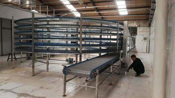 Quality Stainless Steel 304 Material Spiral Cooling Conveyor for sale