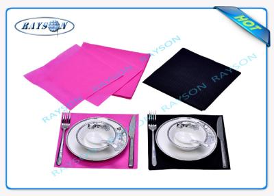 China  TNT Non Woven Waterproof Tablecloth Disposable For Napkin for sale