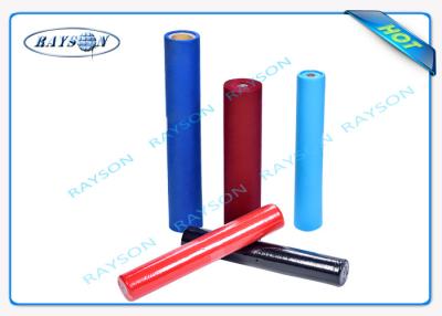 Chine Nappe non tissée bleue/rouge de polypropylène, largeur faite sur commande du coureur 50cm de Tableau à vendre