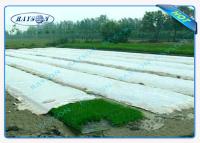 Chine Le film qui respecte l'environnement durable de paillis de ferme de tissu de lutte contre les mauvaises herbes de jardin utilisent la couverture non tissée d'agriculture à vendre