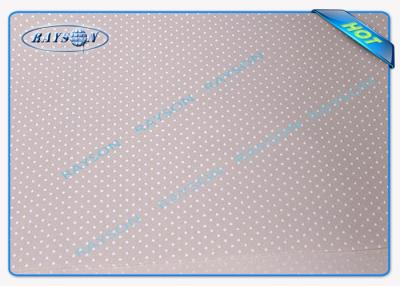 Китай Ткань с точками PVC, домашняя ткань выскальзывания мебели не сплетенная анти- продается