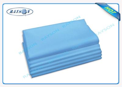 China Customized Disposable Bed Sheet , Hospital Bedding Sheet Polypropylene PP Non Woven for sale
