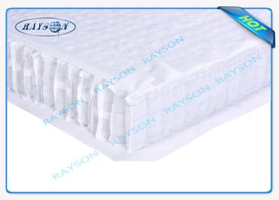 China Box Spring Cover Spun Bonded PP Non Woven Fabric Spunbond 75gram White for sale
