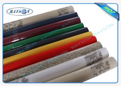China Environmental Friendly 45gr Small Roll Non Disposable Tablecloths With Printing Design for sale