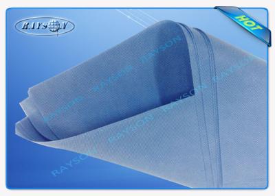 Китай Голубая ткань SMS Non сплетенная медицинская для хирургических мантий/работая полотенца продается