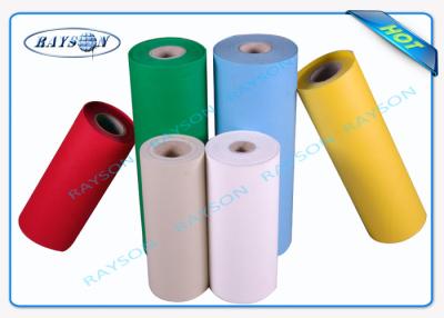 China Embossed Blue Medical 	PP Spunbond Non Woven Fabric For Mattress Springs And Bed Sheet for sale