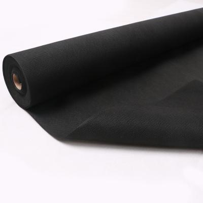 China Heavy Duty Geotextile Hydrophilic Garden Weed Control Fabric Non Woven 100gr Black for sale
