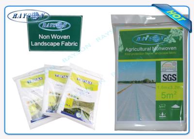 China Eco Friendly Horticulture Vegetable Garden Weed Barrier Fabric Anti UV Packed In Agriculture Non Woven Cover for sale