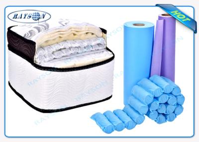 China Tela no tejida del polipropileno de Elogation Spunbond para la cubierta de la primavera del colchón/el material del colchón en venta