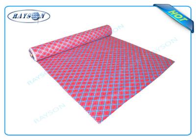China Printed Non Woven Fabric PP Spunbond Non Woven Cloth Shrink Resistant for sale