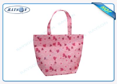 Chine De pp sacs qui respecte l'environnement de textile tissé non, sac à provisions non tissé avec imprimer des modèles à vendre