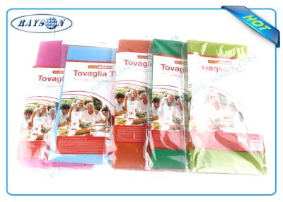 China Restaurant Disposable Table Covers Non Woven Spunbond Polypropylene Table Cloth for sale