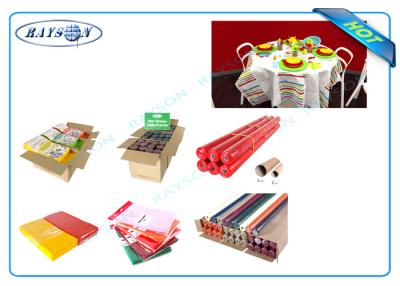 China Panos de tabela descartáveis feitos da tela não tecida do polipropileno de cores da série completa à venda