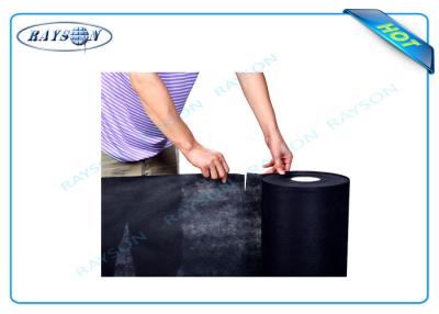 China Black Color Perforated Polypropylene Nonwoven Fabric For Safe and Mattresses for sale