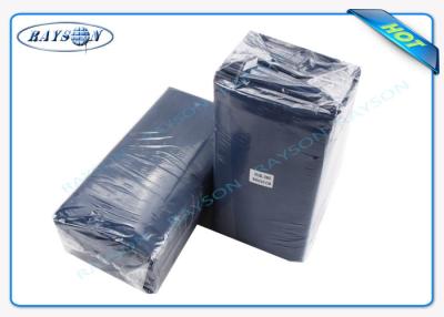 China Water Proof PE Coated Disposable Bed Sheet Size 80CM x 210CM For Massage for sale