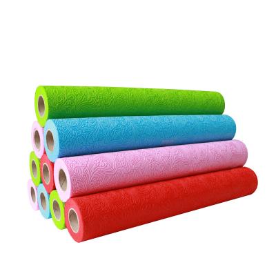 China OEM Wrapping Flower Material Embossed Non Woven Fabric In Different Colors for sale