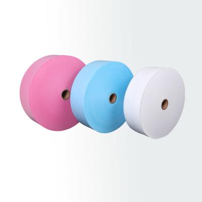 China 100% Polypropylene Non Woven Fabric 175mm 195mm For Colorful Medical Face Mask for sale