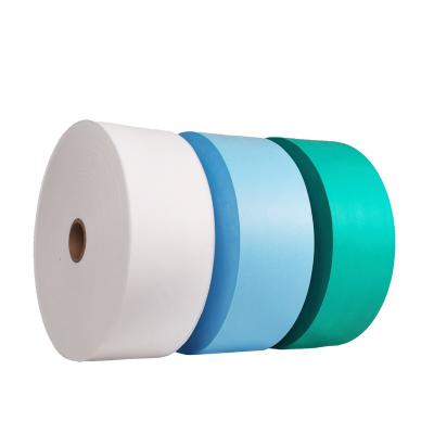 China Colorful PP Non Woven Fabric For Medical Disposable Nonwoven Bed Sheet for sale