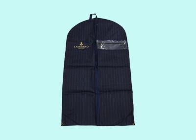 China Durable Non Woven Fabric Bags / Garment Bags For Man , Grey Or Black for sale