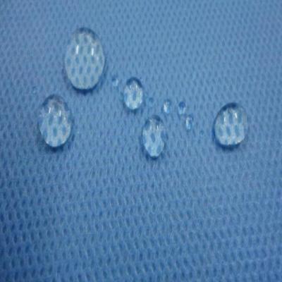 China 100% pp Medical Blue color SMS Non Woven Fabric For Bed Sheet à venda